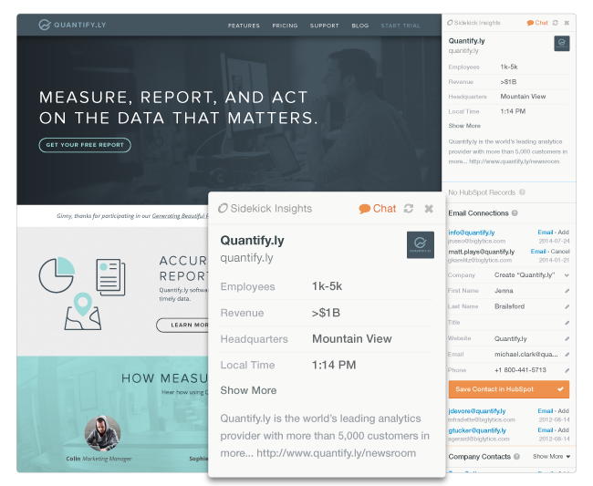 HubSpotCRMprospectwithinsight