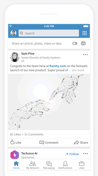 LinkedIn Video Ads videoannonser