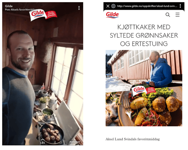 Annonsering på Snapchat - Gilde