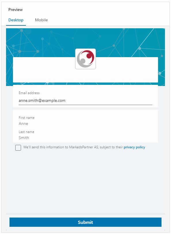 line-gen forms