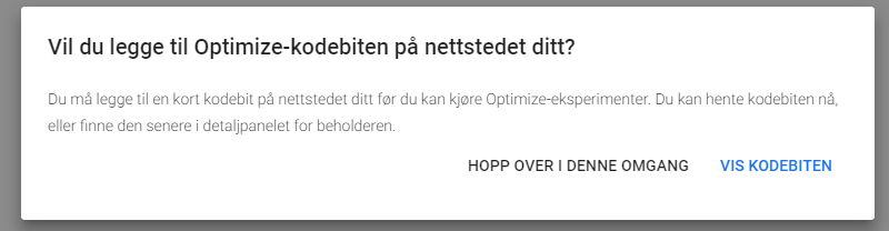 Google optimize 2