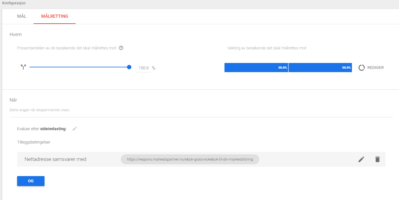 Google optimize 7