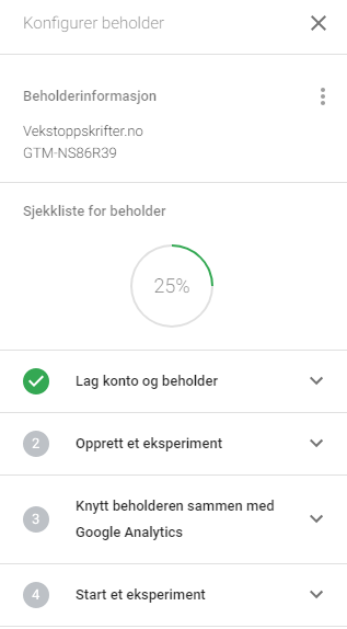 Google optimize