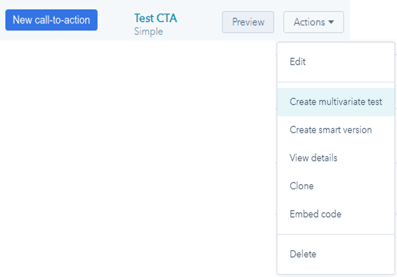 Test CTA