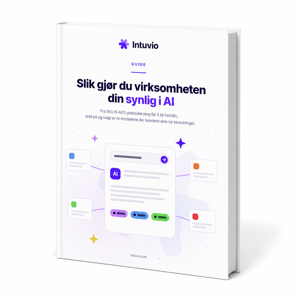 Slik gjør du virksomheten sin synlig i AI_forside