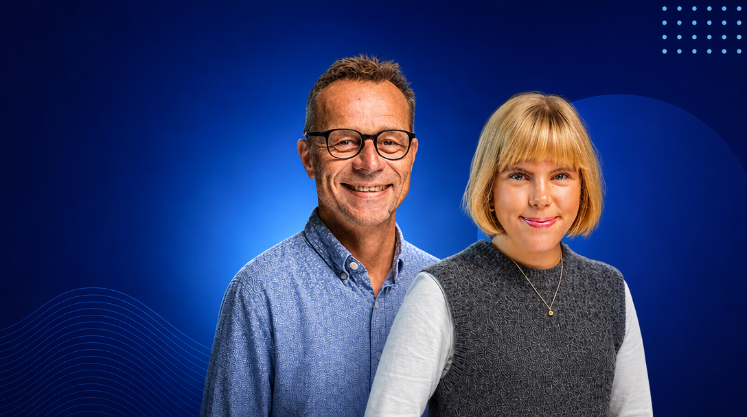 Lars Hansen og Thea Petrine Hammer