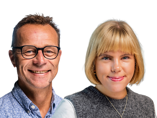 Lars Hansen og Thea Petrine Hammer
