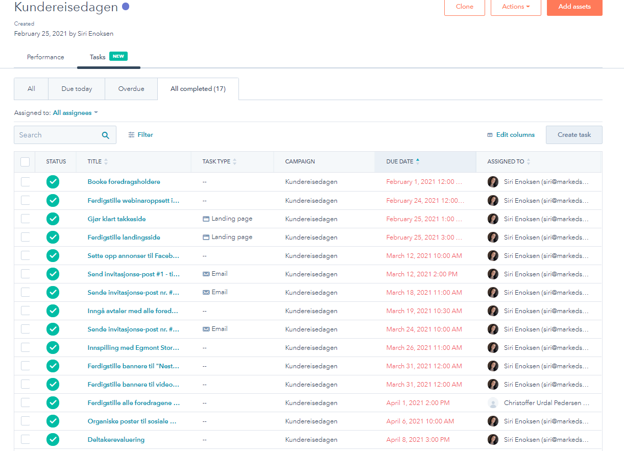 task_funksjon_for_kampanjer_i_hubspot